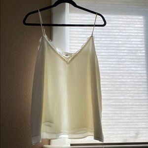 Cream cami